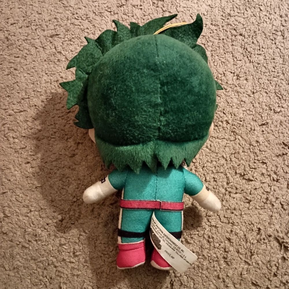 My Hero Academia Plush Deku Izuku Midoriya 9” Plush Toy PRE-OWNED - Picture 2 of 4